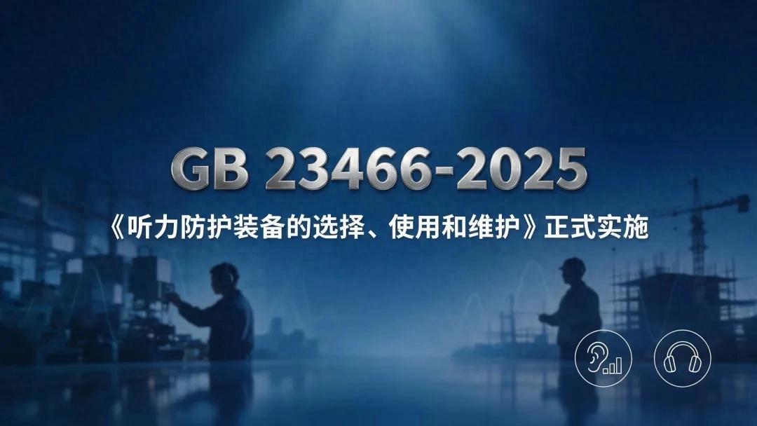 GB 23466?2025新國(guó)標(biāo)實(shí)施｜職業(yè)聽力健康守護(hù)刻不容緩(圖1)